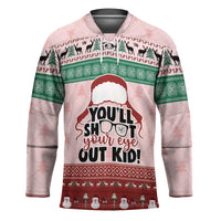 Christmas Story Hockey Jersey You'll Shoot Your Eye Out - Wonder Print Shop