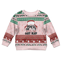 Christmas Story Kid Ugly Christmas Sweater You'll Shoot Your Eye Out - Wonder Print Shop