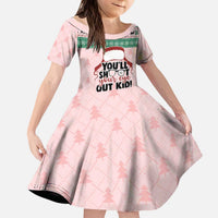 Christmas Story Kid Short Sleeve Dress You'll Shoot Your Eye Out - Wonder Print Shop