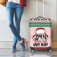 Christmas Story Luggage Cover You'll Shoot Your Eye Out - Wonder Print Shop