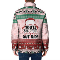Christmas Story Padded Jacket You'll Shoot Your Eye Out - Wonder Print Shop