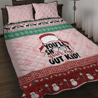 Christmas Story Quilt Bed Set You'll Shoot Your Eye Out - Wonder Print Shop