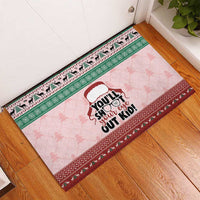 Christmas Story Rubber Doormat You'll Shoot Your Eye Out - Wonder Print Shop