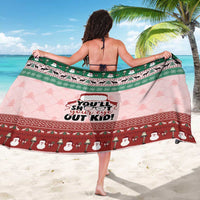 Christmas Story Sarong You'll Shoot Your Eye Out - Wonder Print Shop