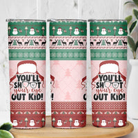 Christmas Story Skinny Tumbler You'll Shoot Your Eye Out - Wonder Print Shop