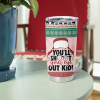 Christmas Story Tumbler Cup You'll Shoot Your Eye Out - Wonder Print Shop