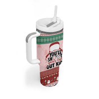 Christmas Story Tumbler With Handle You'll Shoot Your Eye Out - Wonder Print Shop