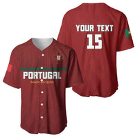 Custom Portugal Football 2026 Baseball Jersey Vamos Portugal