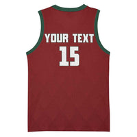 Custom Portugal Football 2026 Basketball Jersey Vamos Portugal