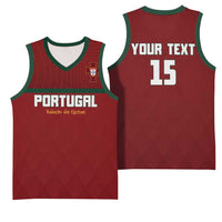 Custom Portugal Football 2026 Basketball Jersey Vamos Portugal
