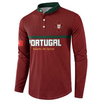 Custom Portugal Football 2026 Button Sweatshirt Vamos Portugal