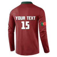 Custom Portugal Football 2026 Button Sweatshirt Vamos Portugal