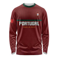 Custom Portugal Football 2026 Long Sleeve Shirt Vamos Portugal