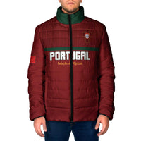 Custom Portugal Football 2026 Padded Jacket Vamos Portugal