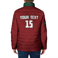 Custom Portugal Football 2026 Padded Jacket Vamos Portugal