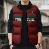 Custom Portugal Football 2026 Sleeveless Puffer Jacket Vamos Portugal