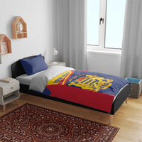 Personalised Chad Bedding Set Coat Of Arms - African Pattern