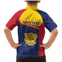 Personalised Chad Family Matching Mermaid Dress and Hawaiian Shirt Coat Of Arms - African Pattern