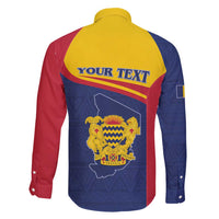 Personalised Chad Family Matching Puletasi and Hawaiian Shirt Coat Of Arms - African Pattern