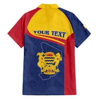 Personalised Chad Family Matching Summer Maxi Dress and Hawaiian Shirt Coat Of Arms - African Pattern