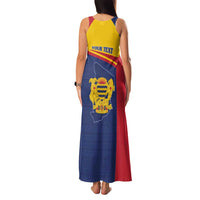 Personalised Chad Family Matching Tank Maxi Dress and Hawaiian Shirt Coat Of Arms - African Pattern