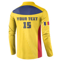 Custom Chad Football Button Sweatshirt Allez Les Sao