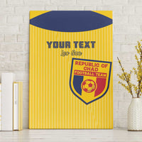 Custom Chad Football Canvas Wall Art Allez Les Sao