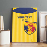 Custom Chad Football Canvas Wall Art Allez Les Sao