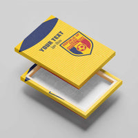 Custom Chad Football Canvas Wall Art Allez Les Sao