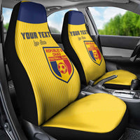 Custom Chad Football Car Seat Cover Allez Les Sao
