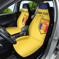 Custom Chad Football Car Seat Cover Allez Les Sao