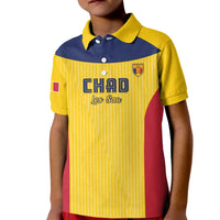 Custom Chad Football Kid Polo Shirt Allez Les Sao