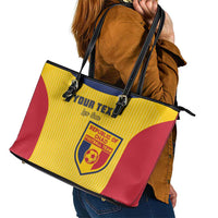 Custom Chad Football Leather Tote Bag Allez Les Sao