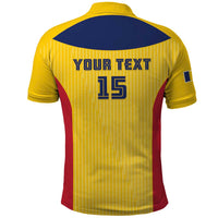 Custom Chad Football Polo Shirt Allez Les Sao