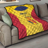 Custom Chad Football Quilt Allez Les Sao