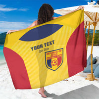 Custom Chad Football Sarong Allez Les Sao