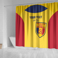 Custom Chad Football Shower Curtain Allez Les Sao