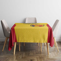 Custom Chad Football Tablecloth Allez Les Sao