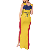 Custom Chad Football Tank Maxi Dress Allez Les Sao