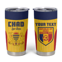 Custom Chad Football Tumbler Cup Allez Les Sao