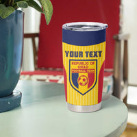 Custom Chad Football Tumbler Cup Allez Les Sao