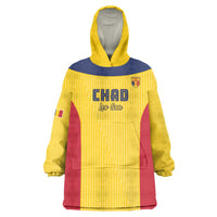 Custom Chad Football Wearable Blanket Hoodie Allez Les Sao