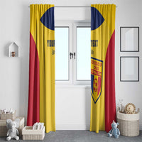 Custom Chad Football Window Curtain Allez Les Sao