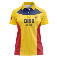 Custom Chad Football Women Polo Shirt Allez Les Sao