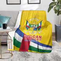 Central African Republic Independence Day Blanket Coat Of Arms Proteas