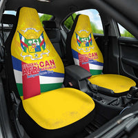 Central African Republic Independence Day Car Seat Cover Coat Of Arms Proteas
