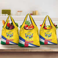 Central African Republic Independence Day Grocery Bag Coat Of Arms Proteas
