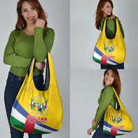Central African Republic Independence Day Grocery Bag Coat Of Arms Proteas