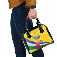 Central African Republic Independence Day Shoulder Handbag Coat Of Arms Proteas