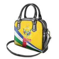 Central African Republic Independence Day Shoulder Handbag Coat Of Arms Proteas